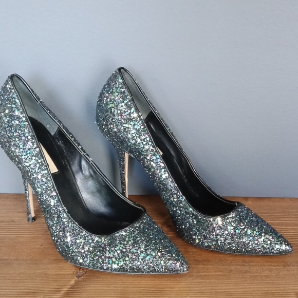dune glitter pumps